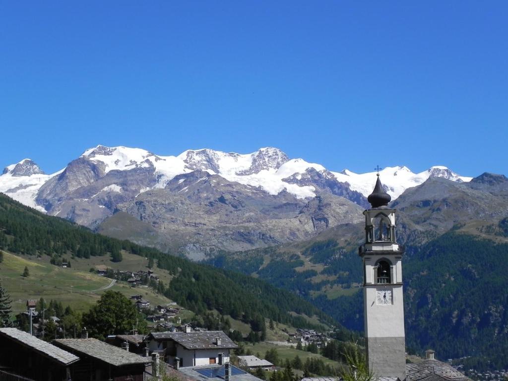 Villa Americana Chambres D'Hotes Champoluc Kültér fotó