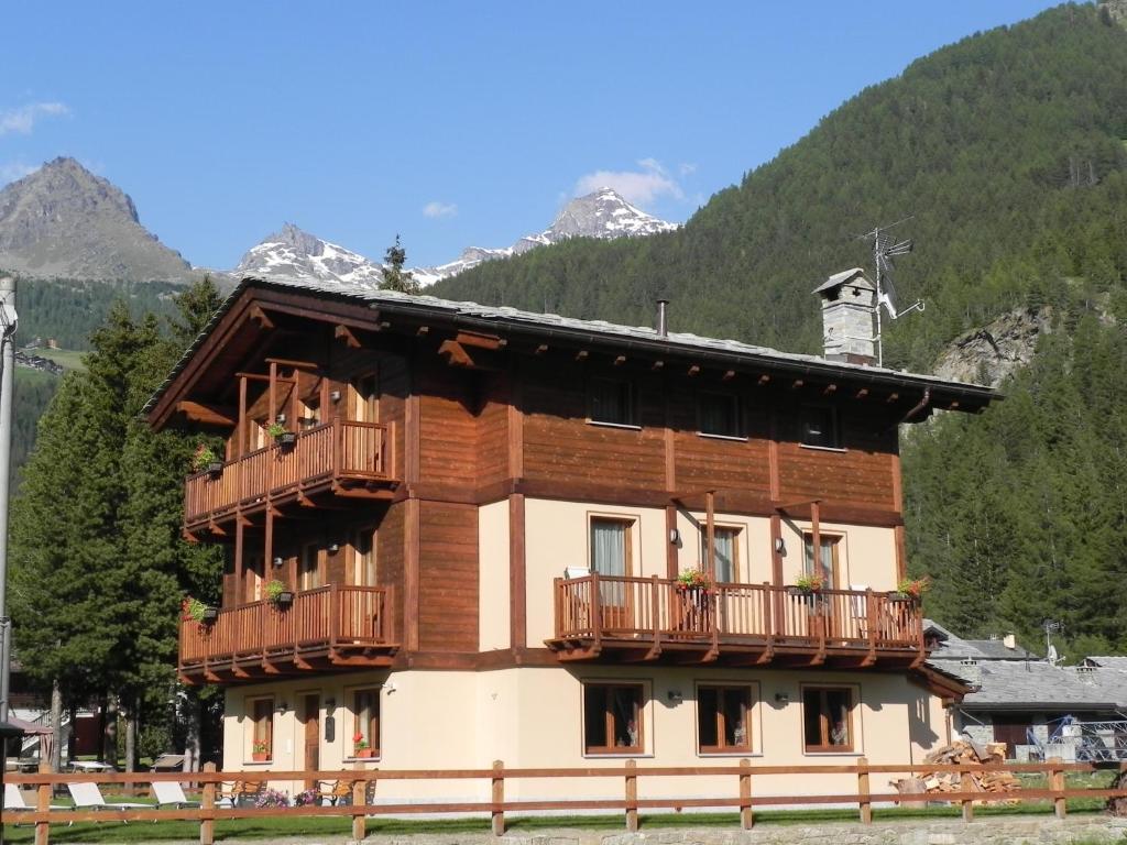 Villa Americana Chambres D'Hotes Champoluc Kültér fotó