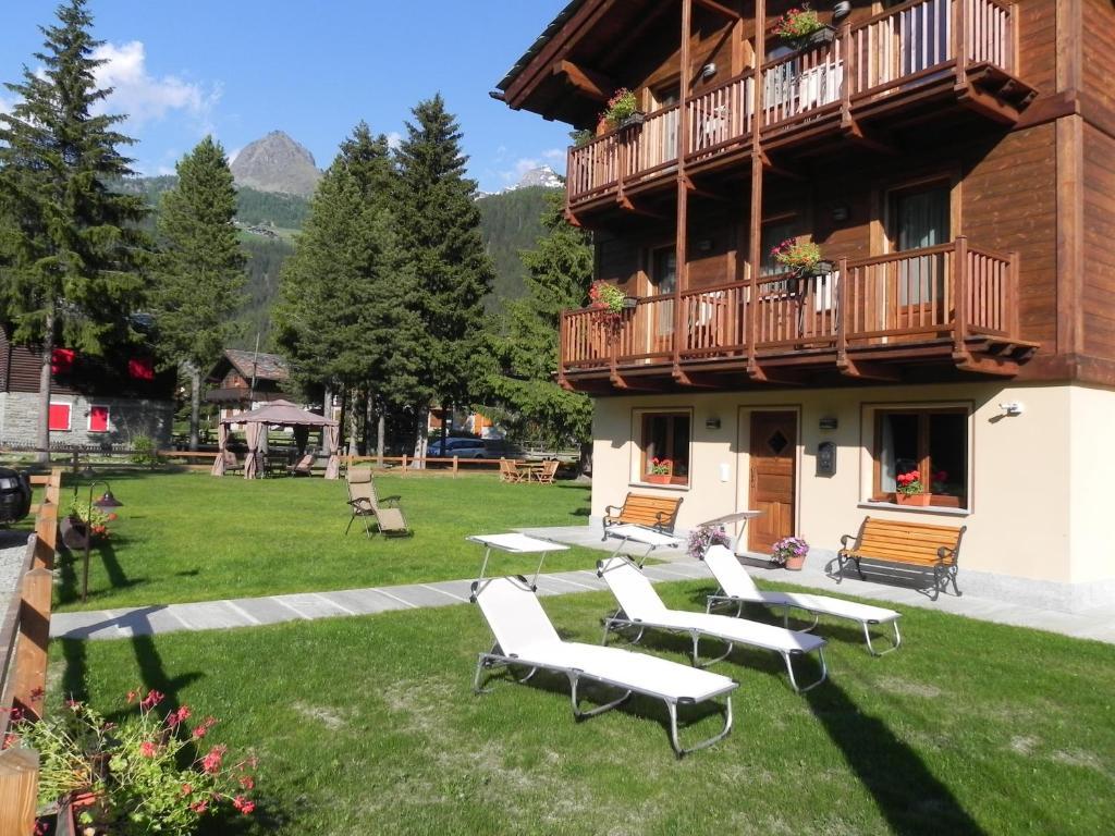 Villa Americana Chambres D'Hotes Champoluc Kültér fotó